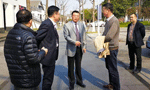 西瑪電機(jī)公司總經(jīng)理?xiàng)钐炖麍A滿完成對(duì)華東市場(chǎng)的考察?！靼膊﹨R儀器儀表有限公司